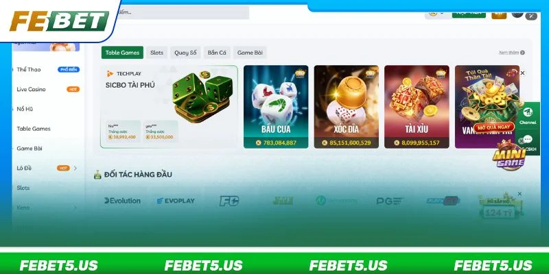 Đăng Nhập FEBET Gia nhập sân chơi FEBET để có thể thả ga trải nghiệm